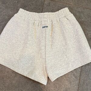 NWT PARKE sweatshorts, light grey, size XS